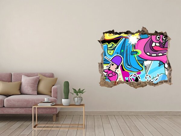 Foto fotografie díra na zeď Graffiti nd-k-38479152