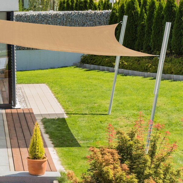 ZAHRADNÍ PLACHTA PROTI SLUNCI 500/500 cm - Online Only zastínění, Online Only