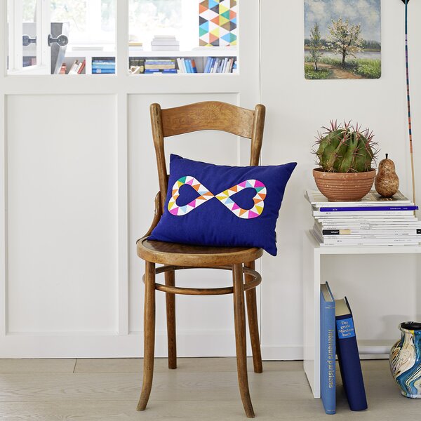 Vitra designové polštáře Embroidered pillows Blue