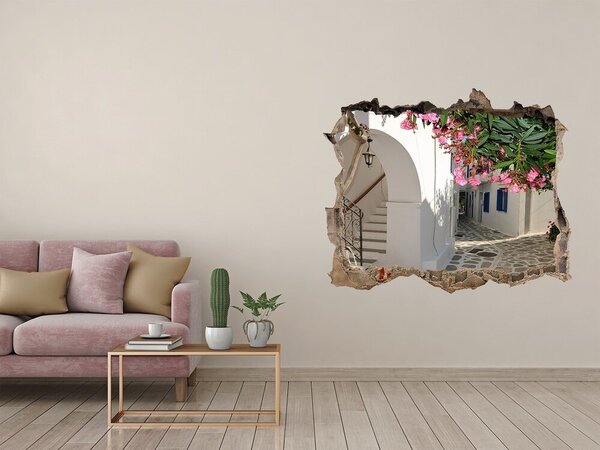Fototapeta díra na zeď 3D Romantické uličky nd-k-43301021