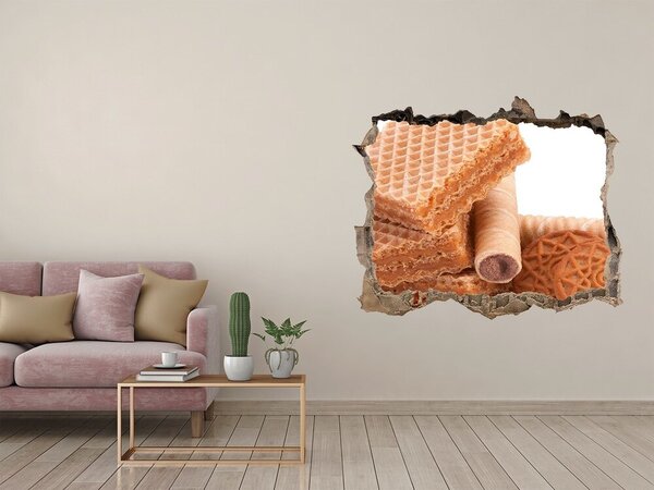Nálepka 3D díra na zeď Sladkosti nd-k-45099714