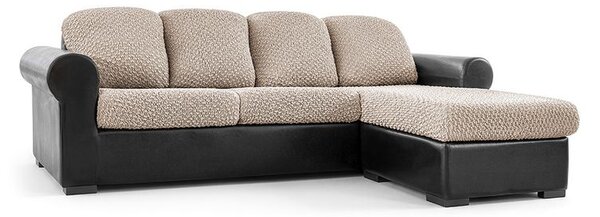 Bielastické potahy MODULO béžové sedák S (40-59 cm x 50-80 cm)