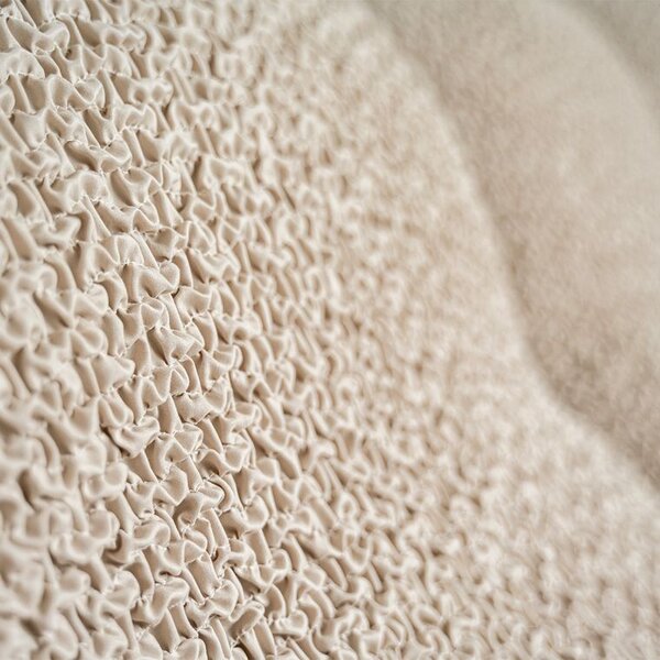 Bielastické potahy MODULO béžové sedák S (40-59 cm x 50-80 cm)