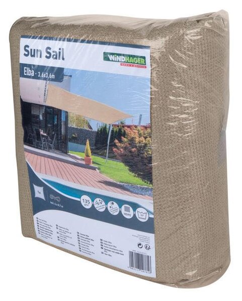 ZAHRADNÍ PLACHTA PROTI SLUNCI 360/360 cm - Online Only zastínění, Online Only