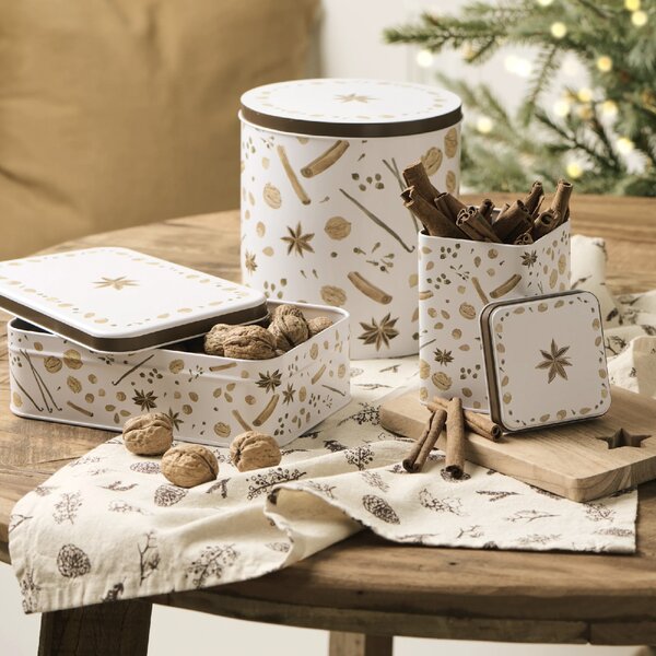 Ib Laursen Plechová dóza Christmas Spices - Long IBL360