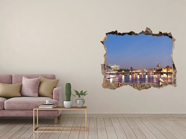 Fototapeta díra na zeď 3D London Yey Londýn nd-k-53327501