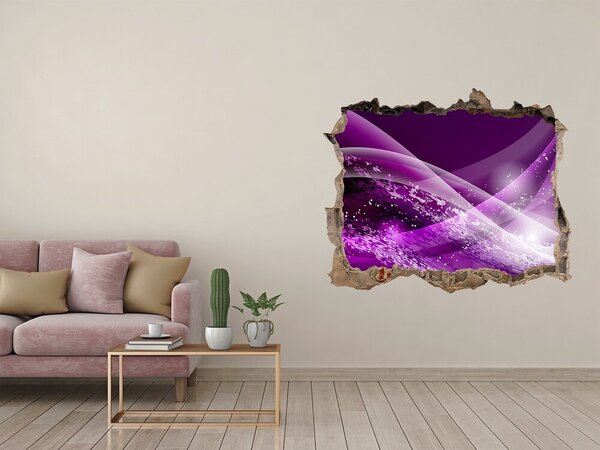 Díra 3D fototapeta nástěnná Abstraktní vlna nd-k-54804289