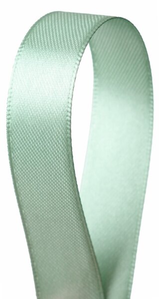 Serviteur Saténová stuha Dusty Mint 1,5 cm - 50 m SRT138