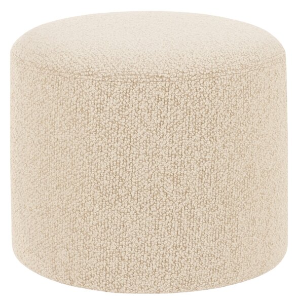 HEM Pouf Bon Round, Eggshell