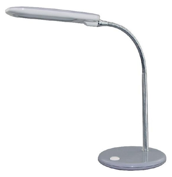 ACA Lighting LED stolní lampička s vypínačem BAZ 5W/230V/4000K/340Lm/120°/IP20, šedá