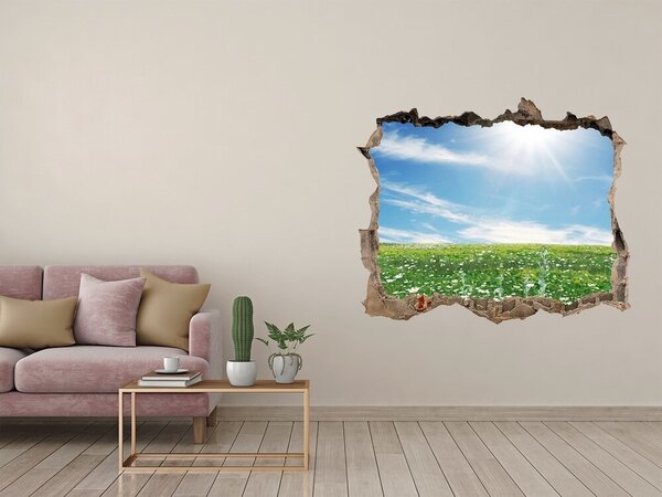 Nálepka fototapeta 3D výhled beton Louka nd-k-6089070