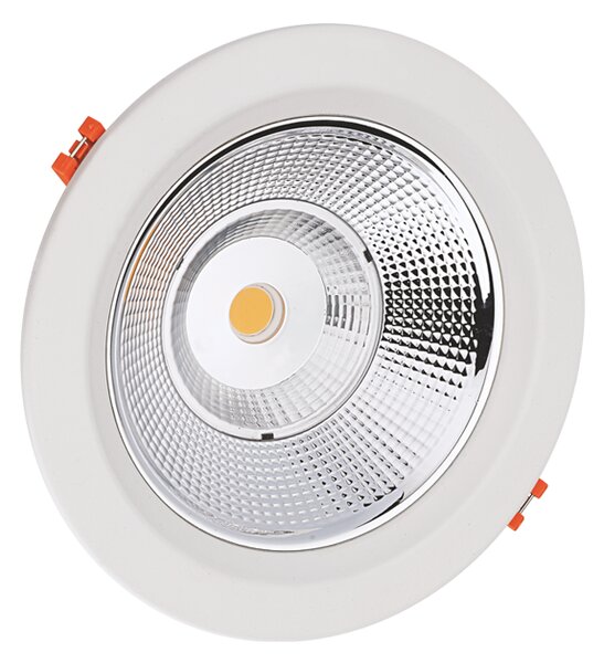ACA Lighting COB LED bodovka PARO 40W/230V/6000K/3480Lm/IP20/90°, kruhová bílá