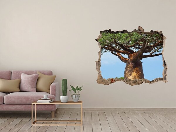 Samolepící díra na stěnu nálepka Baobab nd-k-61073116