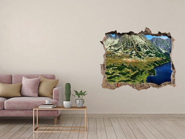 Nálepka fototapeta 3D výhled Údolí v horách nd-k-61140876