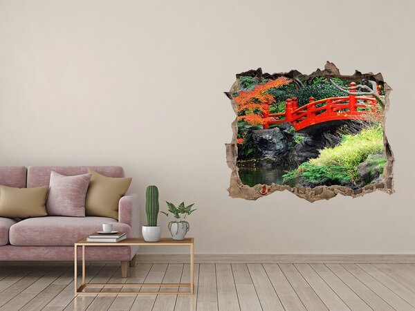 Nálepka fototapeta 3D výhled Japonská zahrada nd-k-61384677