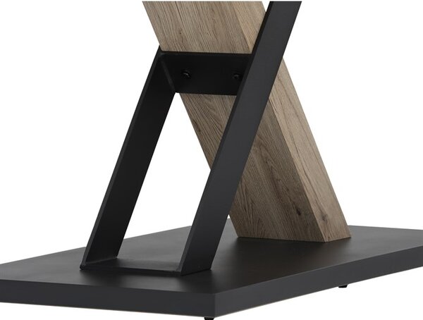 Jídelní stůl TERATO — 165x90x75, MDF, hnědá