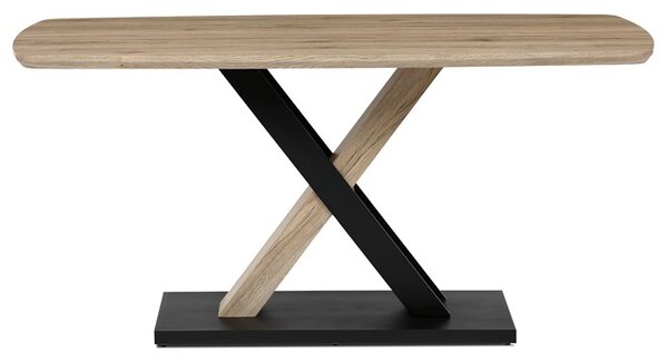 Jídelní stůl TERATO — 165x90x75, MDF, hnědá