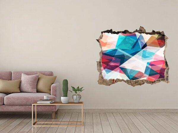 Díra 3D fototapeta nálepka Abstrakce mozaika nd-k-61699841