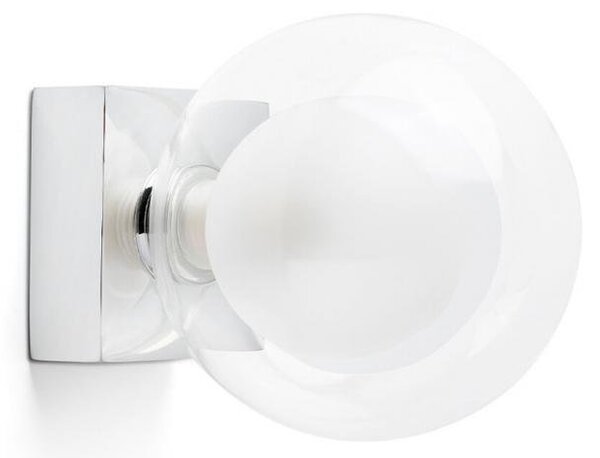 FARO PERLA nástěnná lampa, chrom - FARO, IP44