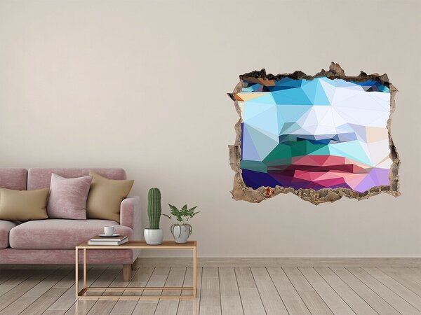 Díra 3D fototapeta nálepka Abstrakce žena nd-k-62540121