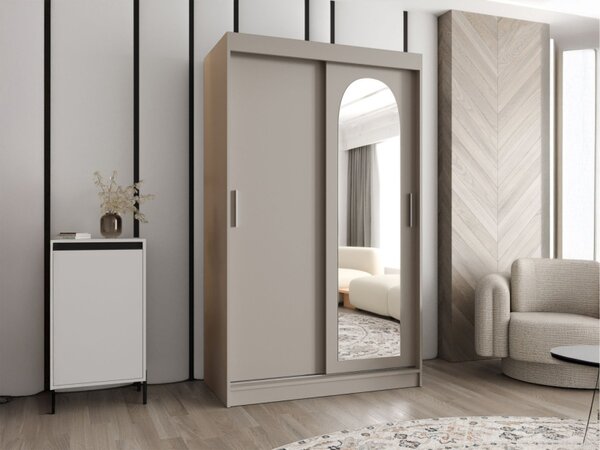 Šatní skříň Kreloin 120, Barva: bílá, Zásuvky: Ne 5903211418006