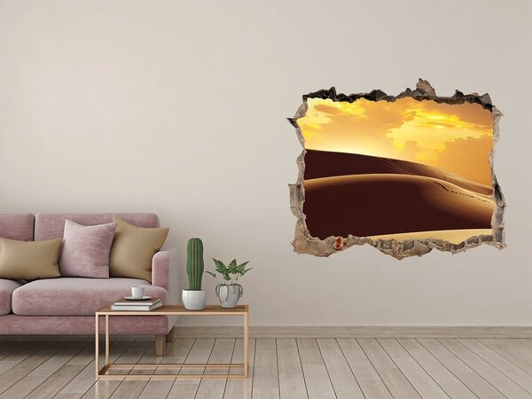 Nálepka fototapeta 3D výhled Velbloud Sahara nd-k-62618383