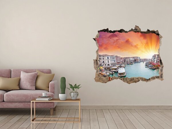 Nálepka fototapeta 3D výhled beton Benátky nd-k-63698791