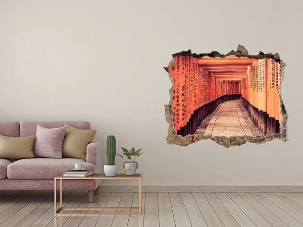 Nálepka fototapeta 3D výhled Brámy Kioto nd-k-64009728