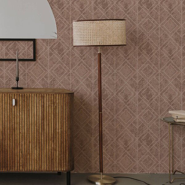 Tapety Geometrické kosočtverce na texturovaném pozadí, Tapety abstraktní, a00141 : uwalls.cz