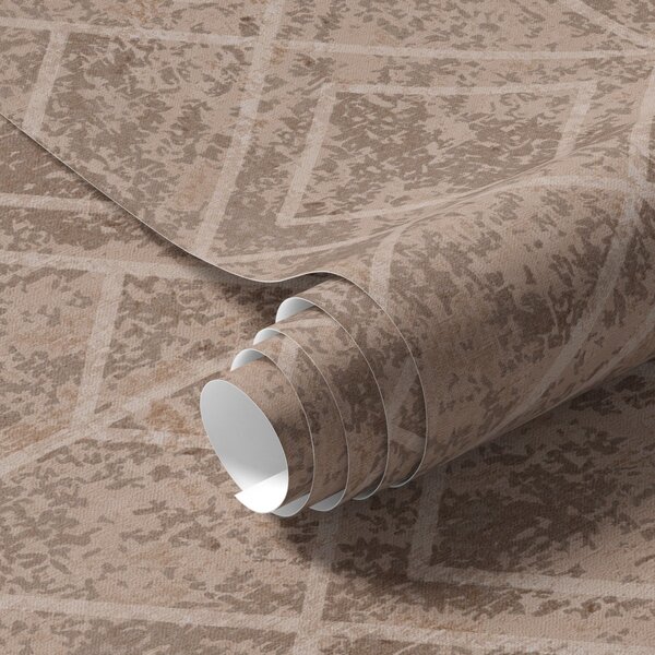 Tapety Geometrické kosočtverce na texturovaném pozadí, Tapety abstraktní, a00141 : uwalls.cz