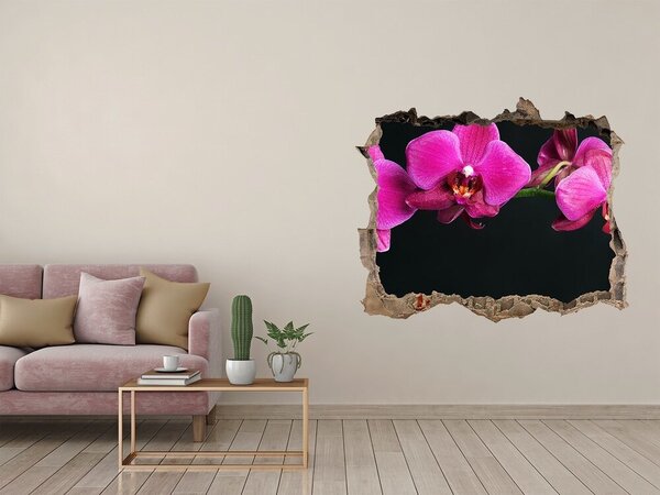 Samolepící díra nálepka Orchidej nd-k-64284743