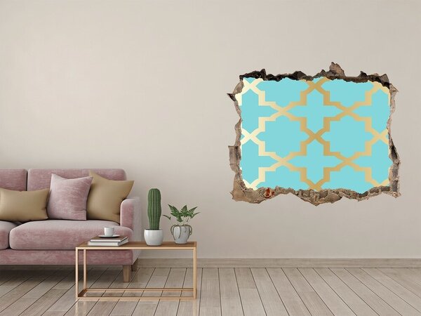 Díra 3D fototapeta nálepka Arabský vzor nd-k-64152254