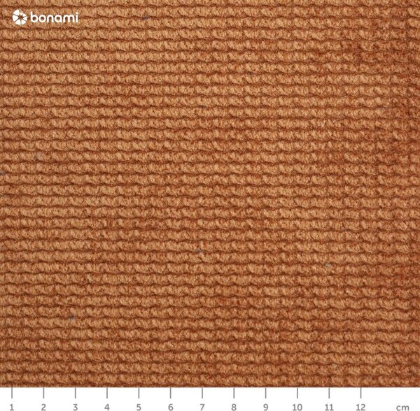 Hnědá manšestrová rozkládací/s úložným prostorem pohovka 215 cm Bjork – Bonami Selection