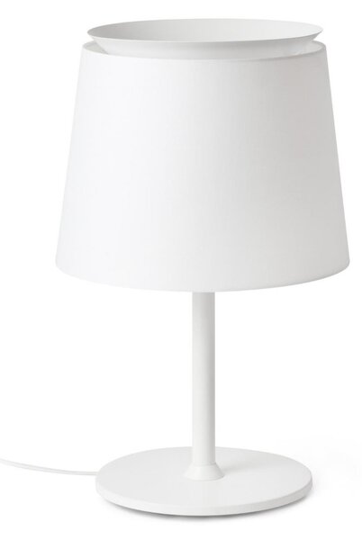 SAVOY bílá stolní lampa - FARO