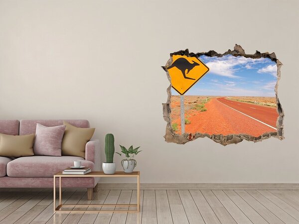 Nálepka fototapeta 3D na zeď Cesta v Austrálii nd-k-65364006