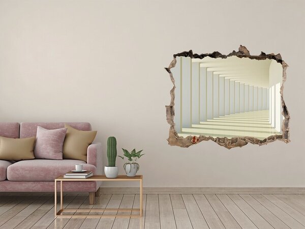 Fototapeta díra na zeď 3D nálepka Chodba nd-k-65321842