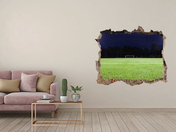 Fototapeta díra na zeď 3D Fotbalové hřiště nd-k-65103124
