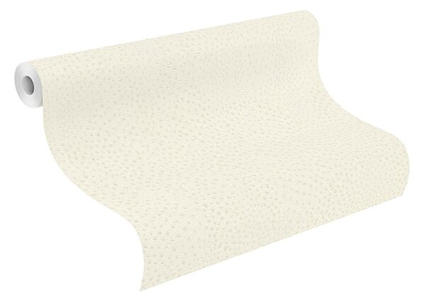 RASCH | Vliesová tapeta na zeď African Queen 751536 | 0,53 x 10,05 m | bílá, šedá