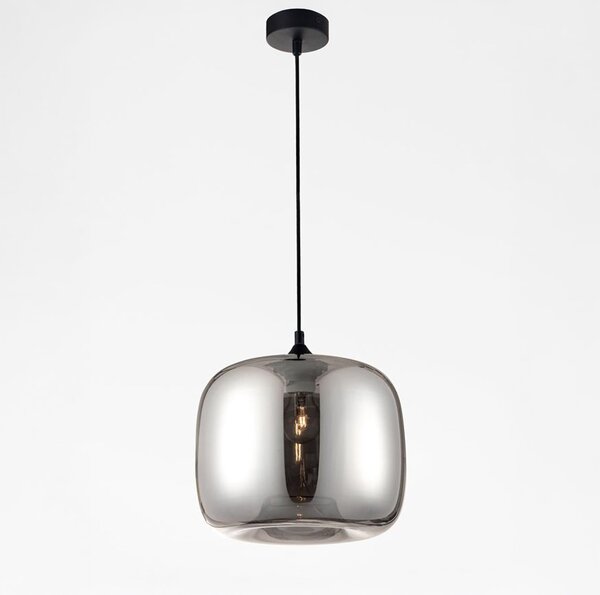 Nova Luce Savaz E27 skleněné závěsné svítidlo C