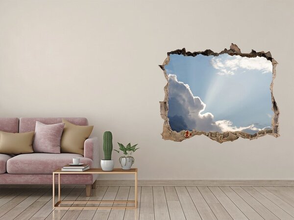 Nálepka fototapeta 3D výhled Mraky na nebi nd-k-66271880