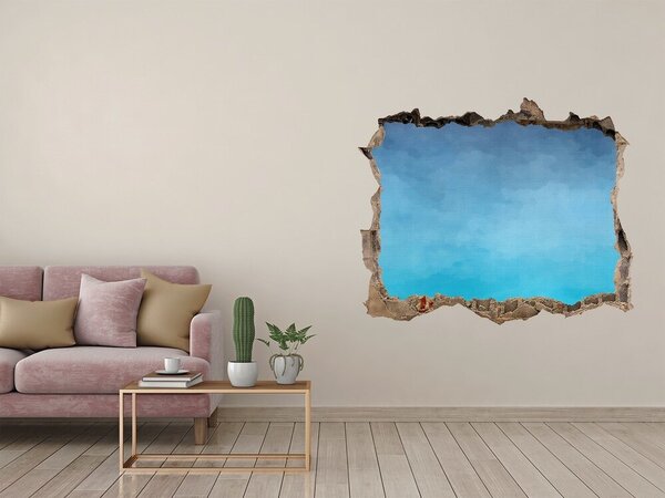 Díra 3D fototapeta na stěnu nálepka Dým nd-k-66423081