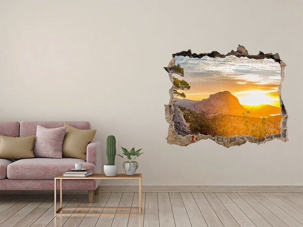 Nálepka fototapeta 3D výhled Západ slunce nd-k-66680143