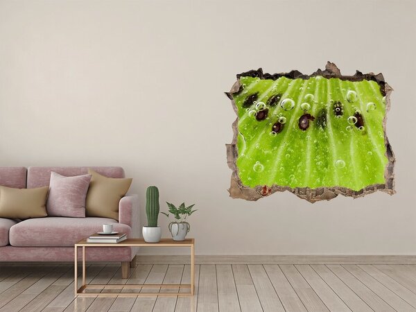 Nálepka 3D díra na zeď Kiwi nd-k-67162624