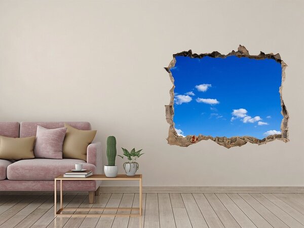 Nálepka fototapeta 3D výhled Mraky na nebi nd-k-67185277