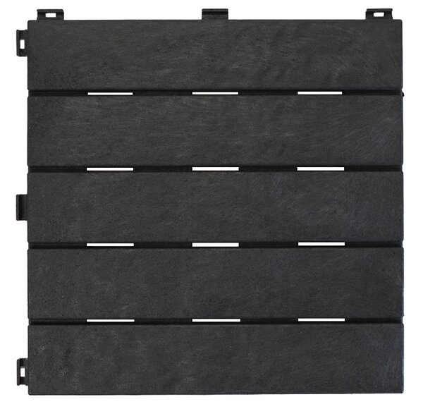 Multy home Gumová dlaždice NATURAL STONE 30 x 30 cm, antracit MHEU5100146, 1 ks 4016.91.00