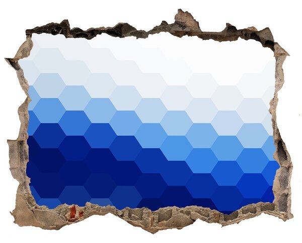 Díra 3D fototapeta nálepka Kvádry pozadí nd-k-67430549