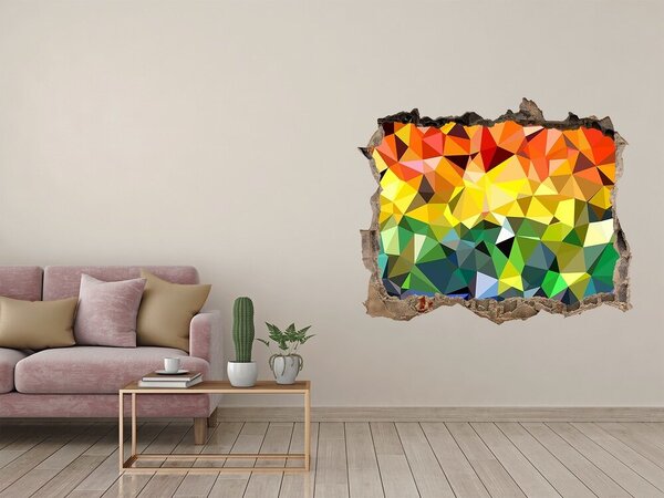 Díra 3D fototapeta na stěnu Gemetrické pozadí nd-k-67222726