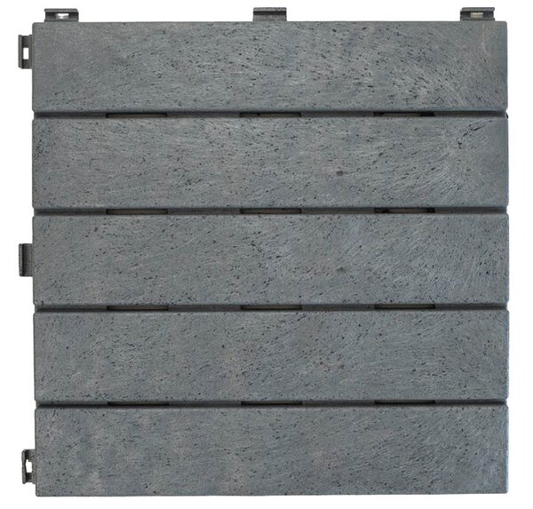 Multy home Gumová dlaždice NATURAL STONE 30 x 30 cm, šedá MHEU5100446, 1 ks 4016.91.00