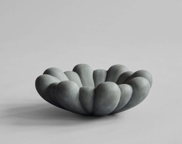 101 Copenhagen Mísa Bloom Tray Medio, dark grey