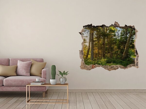 Samolepící díra nálepka beton Les nd-k-67684671